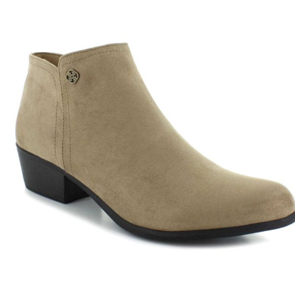 Tan Ankle Booties